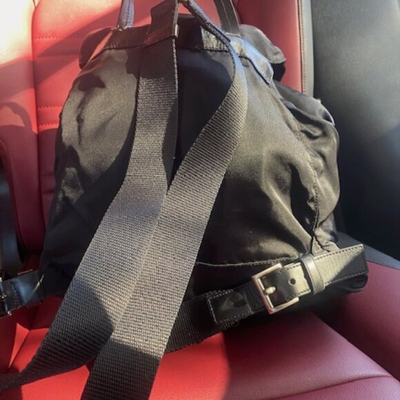 Black Prada Backpack